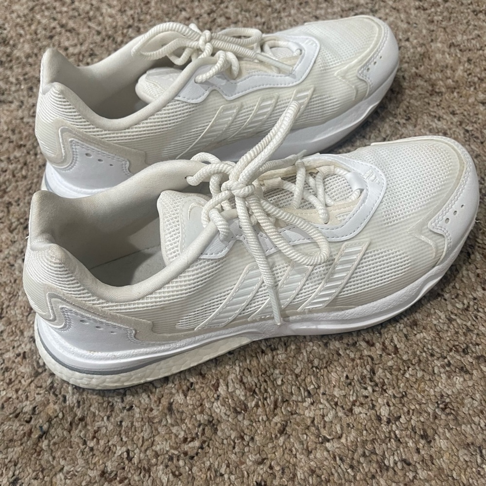 White Adidas Sneakers